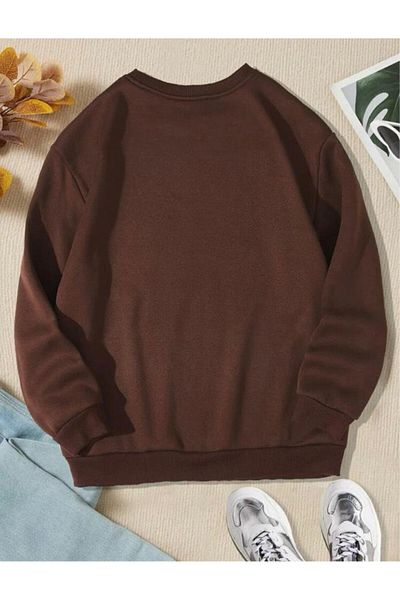 AFROGİYİM Unisex Man printed oversize φούτερ