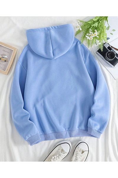AFROGİYİM Hanorac unisex oversize, simplu, neimprimat