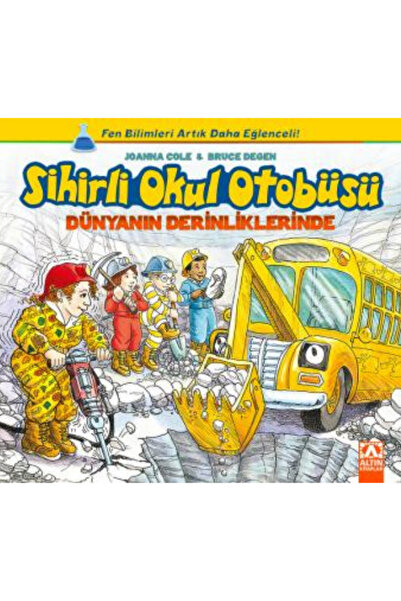 Altın Kitaplar Sihirli Okul Otobüsü-dünyanın Derinliklerinde