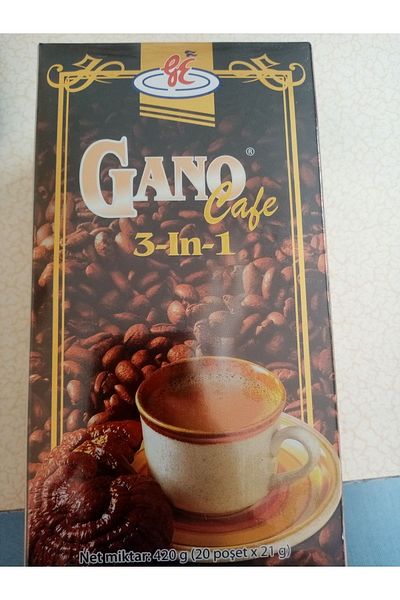 Gano 3in1 Coffee Color - Coffee, Milk, Cream