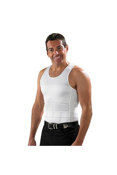 jilly jo White Men's Athlete Corset - Firming and Lifting