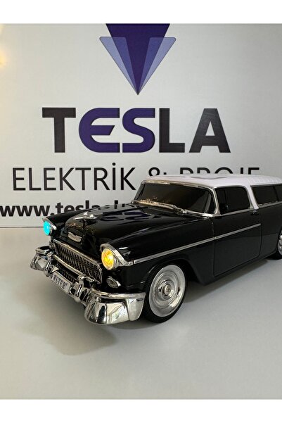 ESTESLA WS-1955 Klasik Araba Usb-Tf-Fm Radyo Bluetooth Hoparlör