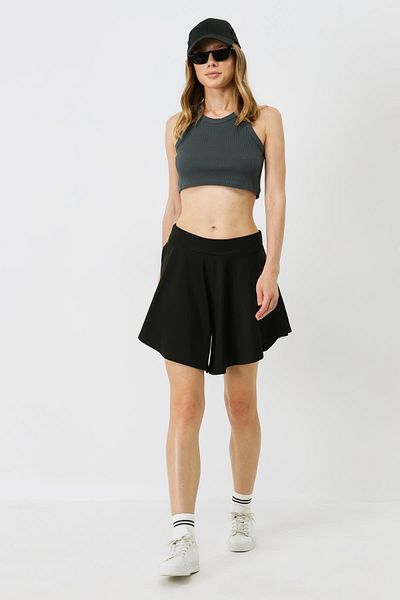 C&City Schwarze Damen-Sportshorts – Modell 9415