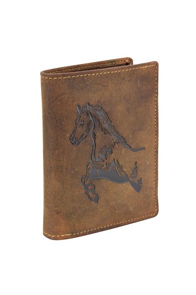 Greenburry Vintage wallet horse leather 9.5 cm