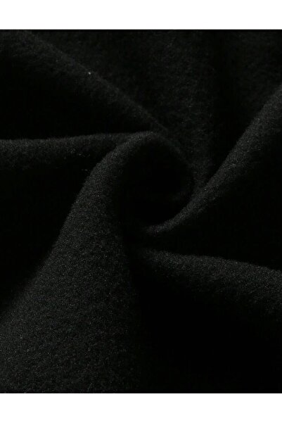 AFROGİYİM Kunisex Stripe Never Sleeps Printed Oversize Hooded Hoodie