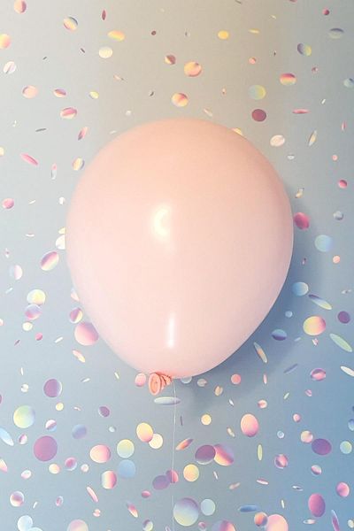 PEKSHOP Macaron Pink Balloon 10 Pieces - 12 inch 30 cm Party Balloon