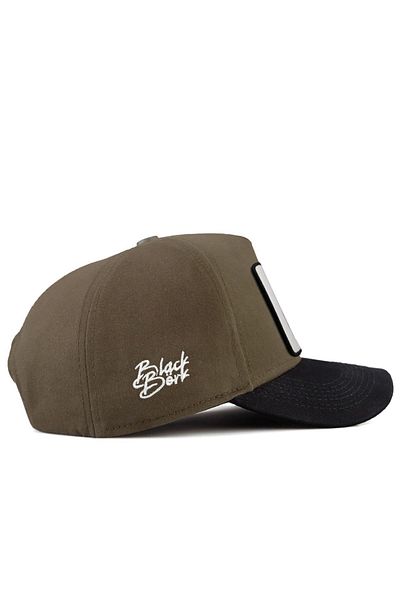 BlackBörk V1 Baseball Winner - 1 Kaan Licensed Khaki-black καπέλο γείσου