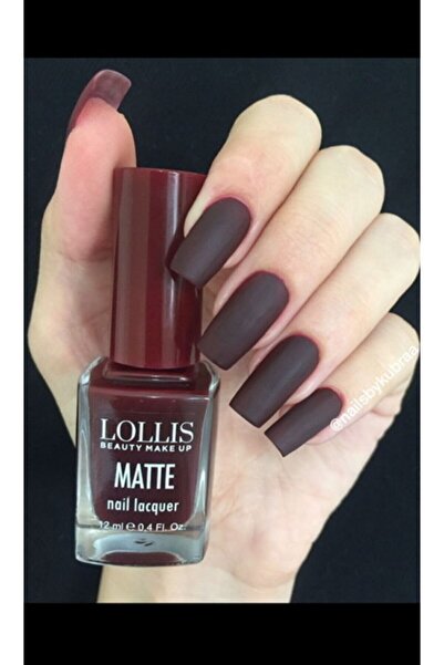 Lollis Mat Oje 07 / Matte Nail Lacquer 07