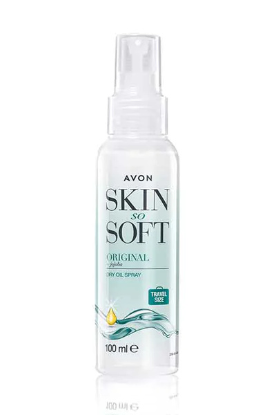 AVON Skin So Soft Orijinal Kuru Yağ Vücut Spreyi 100 Ml.