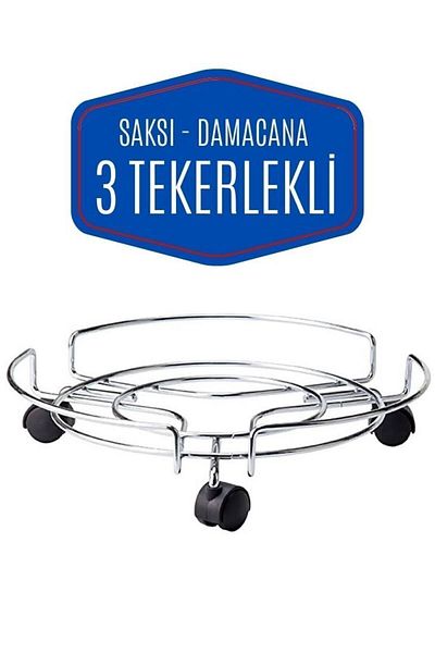 HomeCare Βάση σωλήνα και καράφα αλουμινίου - Τροχοφόρο 423534