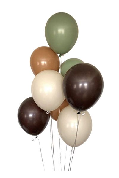 eğlencemarketi 20 Pack Pastel Soft Colors Mixed Balloon