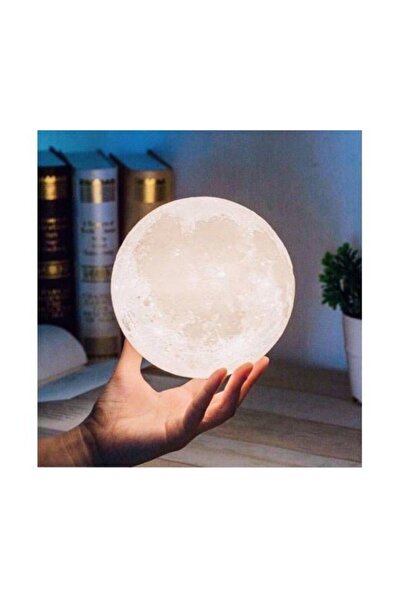 renn 3d Ay Gece Lambası Dekoratif Küre Led Başucu Lambası