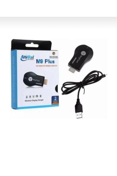 Anycast Siyah M9 Plus Hdmi Kablosuz Görüntü ve Ses Aktarıcı