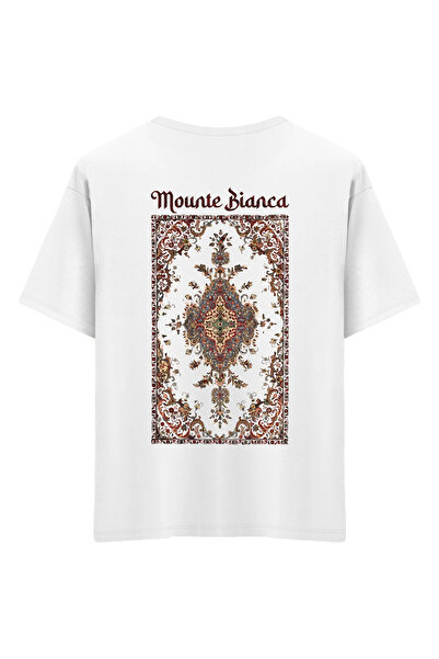 Mounte Bianca Unisex Tappeto - Μπλουζάκι Oversize