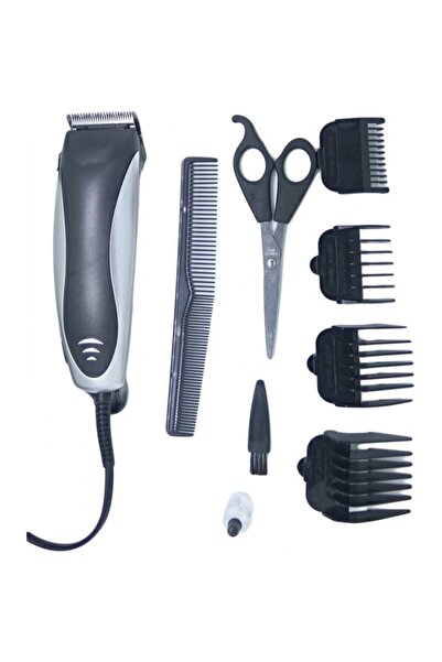 pazariz Elektrikli Saç Sakal Traş Makinesi Tam Takım