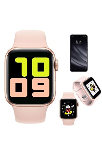 Firsat Ayi T500 Akıllı Saat Ios/android Uyumlu Samrt Watch Pembe