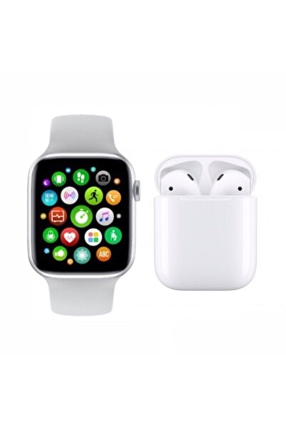 pazariz Akıllı Saat Smart Watch T500 +  12 Kablosuz Kulaklık 2'li