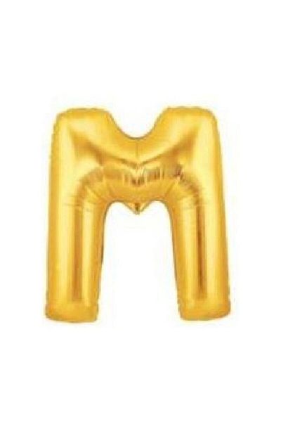 tamithalat Gold Yellow Foil Letter Balloon 1 Meter