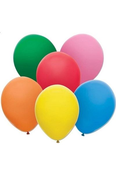 Firsat Ayi Pastel Colored Deal Bear Balloon 12" - 20 Pieces
