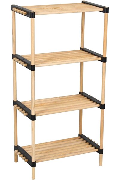 Deepesh SEOWOOD MULTI-PURPOSE 5 -TIER WOODEN MODULAR RACK