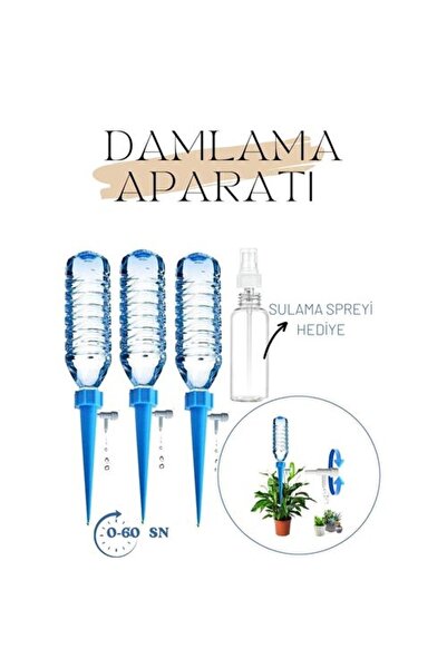 HomeCare Findit 3 Şişe Aparat Çiçek Damlama Sulama Seti