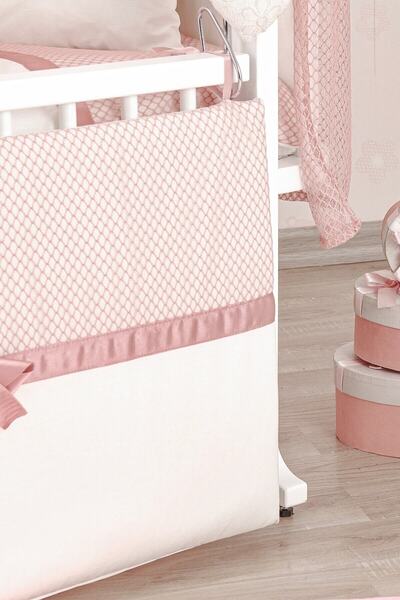 Meltem Smart Mood Pink Cotton Baby Sleeping Set 50X90 cm