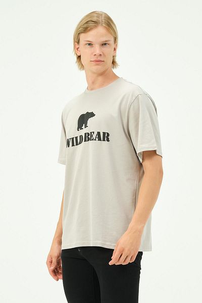 Rich Men's T-shirt Bear Printed Bear T-Shirt