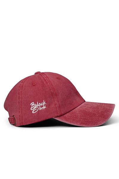 BlackBörk Vintage μπέιζμπολ Χθες τώρα αύριο Κεντημένο κόκκινο καπέλο