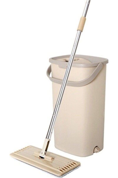 pazariz Tablet Magic Flat Mop Yer Duvar Silme Microfiber Paspas Temizlik Seti