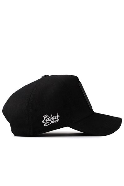 BlackBörk V2 Cordura Kaan Licensed Μαύρο καπέλο του μπέιζμπολ από το παρελθόν