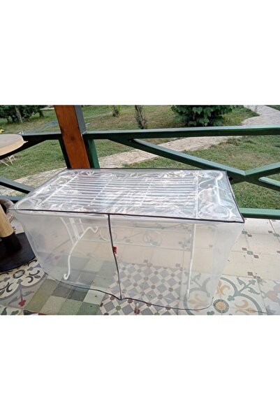 DÜŞLER EV TEKSTİLİ غطاء حماية طاولة شفاف - 200*80