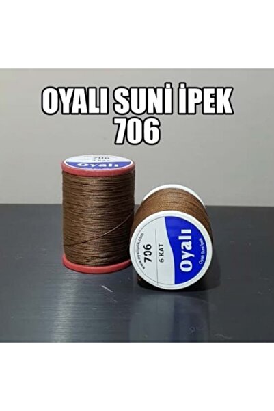 OYALI SUNİ İPEK NO: 706  4 KAT OYA NAKIŞ İPİ