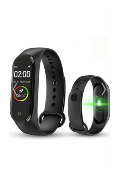 pazariz M4 Akıllı Saat Özellikli Akıllı Bileklik Band M4 Renkli Ekran