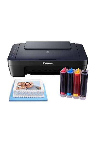 Canon E414 Bitmeyen Kartuşlu Resimli Pasta Yazıcısı