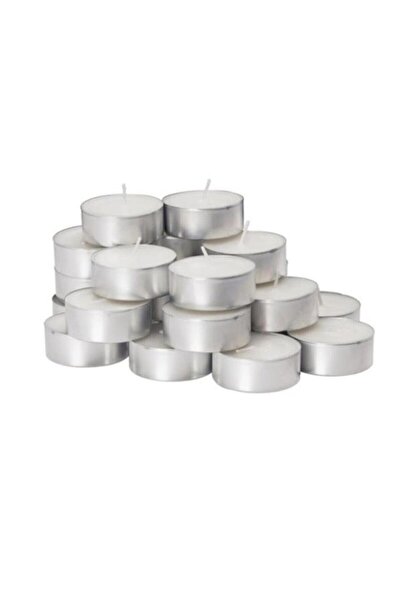 Partioutlet Beyaz Tealight Mum 25 Li – Mum & Kandil
