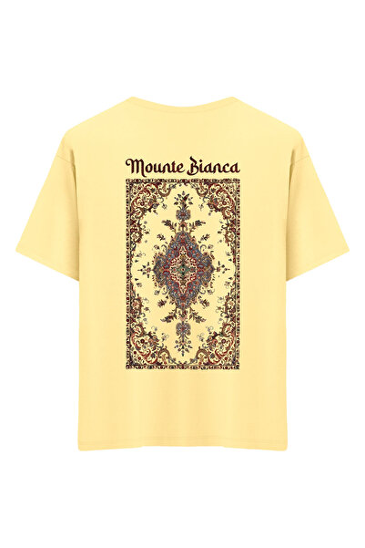 Mounte Bianca Unisex tepih - Oversize kroj T-shirt