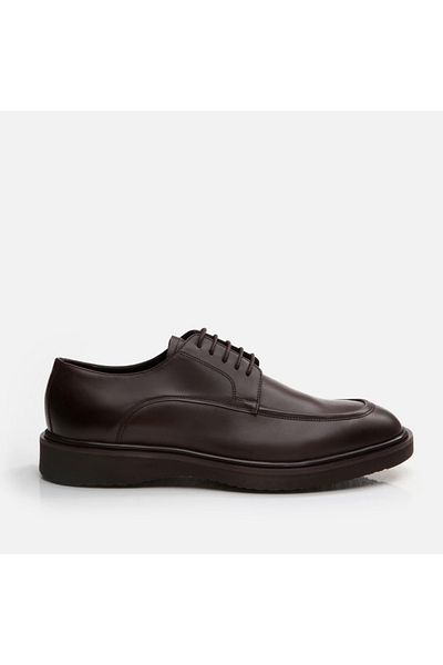 Hotiç Men's Brown Casual Shoes - Genuine Leather
