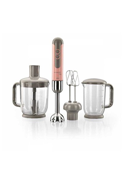 KORKMAZ A447 Mia Mega Pembe Blender Set