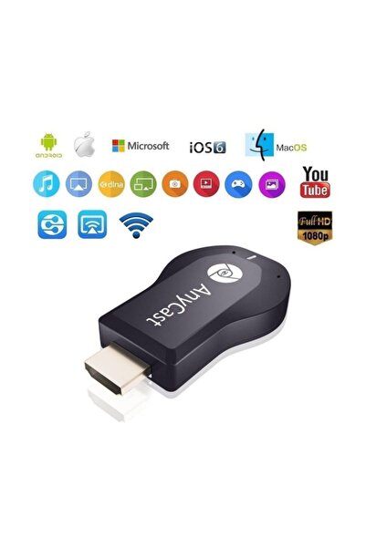 Anycast M4 Plus 2019 Kablosuz Görüntü Ses Aktarıcı Hdm-ı Dongle