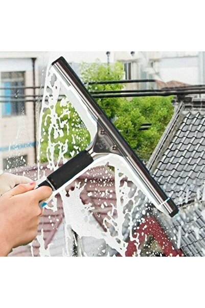 pazariz Metal Cam Çekcek Camsil Silikon Uç En Kalitelisi 25 Cm