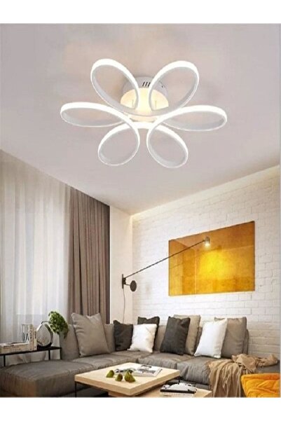 artı aydınlatma Papatya Plafonyer Ledli Avize Modern Mutfak Led Salon Avize -...