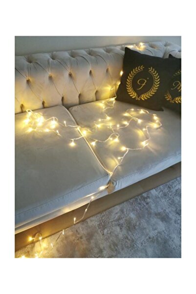 Firsat Ayi 10mt Daylight 100 LEDs with Plug Christmas Party New Year Tree Dec...