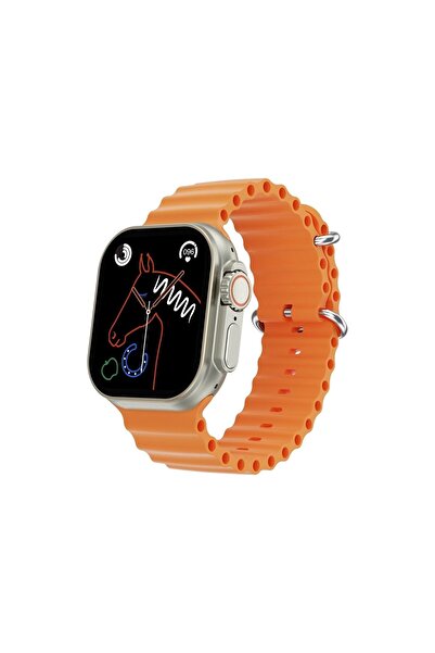 pazariz Watch Ultra Plus S8 Ultra Max Pro 49 Mm 2.08 Inc Ekran Akıllı Saat Nf...