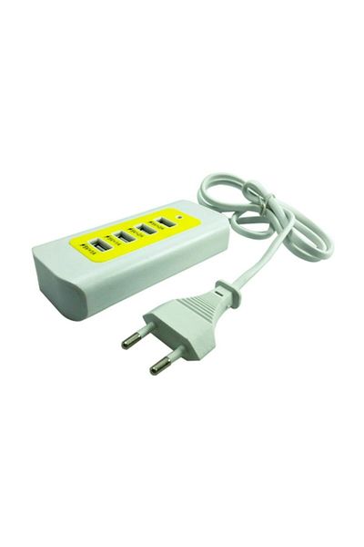pazariz 4 PORT Switch 2.0 USB Coupler Multiplier 480 Mbps 4 in 1