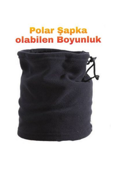 Momslab Комплект луксозни черни термо чорапи Polar Beanie