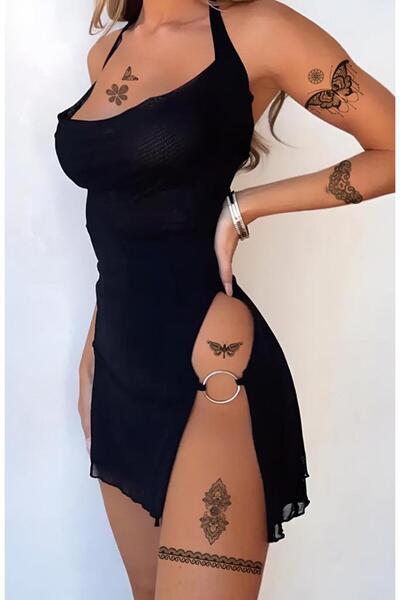 Mecit Tuhafiye KELEBEK GEOMETRİK ŞEKİLLER KOL BACAK VUCUT GEÇİCİ DÖVME