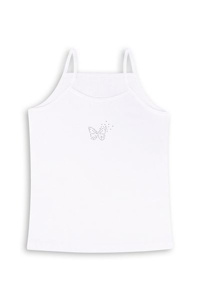 DOMİKİDS Domikids Girls' Cotton Undershirt 3 Pack