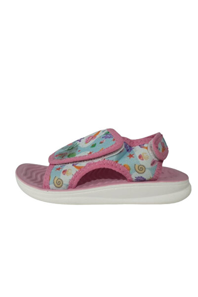 GEZER Kız Çocuk Pembe Ultra Hafif Günlük Sandalet gzeer979-2