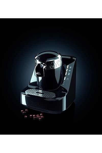 Arzum Okka Turkish Coffee Maker, Black/Chrome, OK002C,Fully Automatic,1 year manufacturer warranty