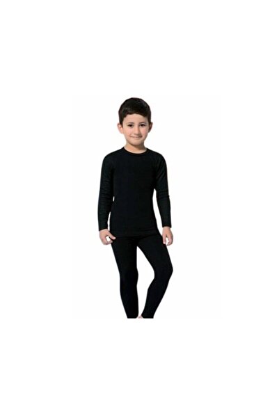 bejamonti chocolate baby kids Μαύρο Thermal Top για Αγόρι